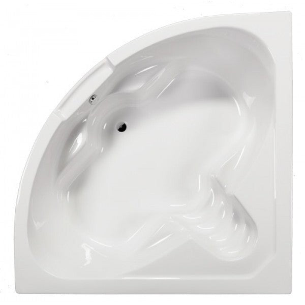 Sanotechnik - Eck-BW RIVIERA, 150x150x47,5cm, weiß