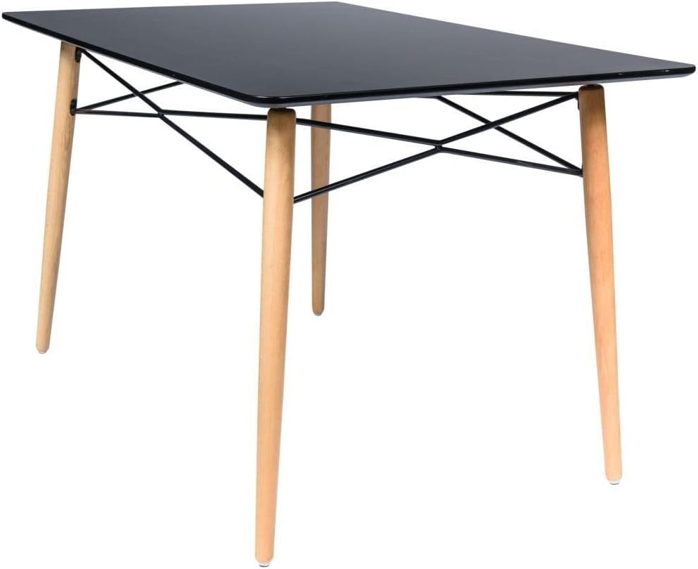 Sanotechnik - Tisch schwarz 120x80 cm