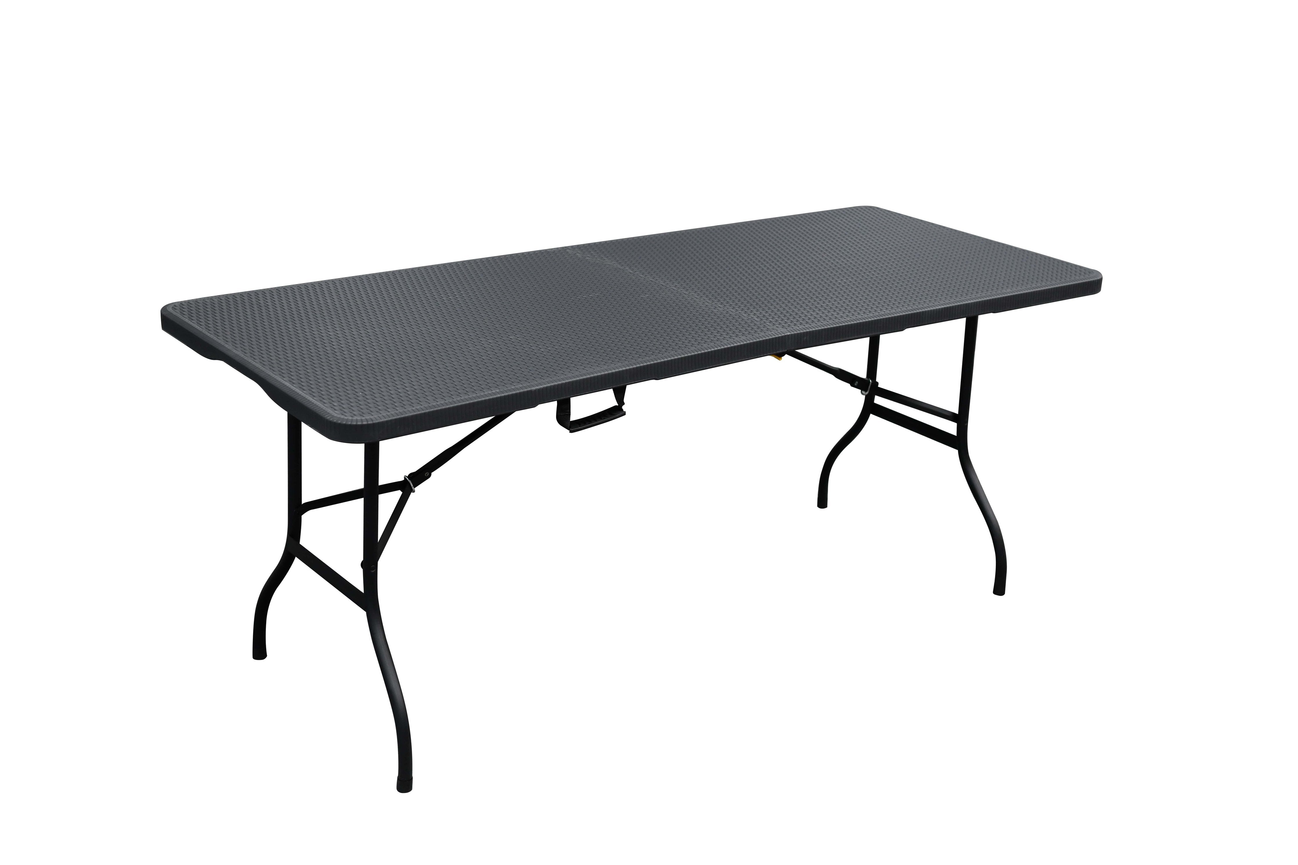 Sanotechnik - Klapptisch Rattan optik 180x74x74 cm