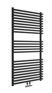 Sanotechnik - Bz.-Heizk. Trient, mattschwarz, 117x60cm