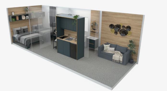 Tiny House Typ3 - 8x3m