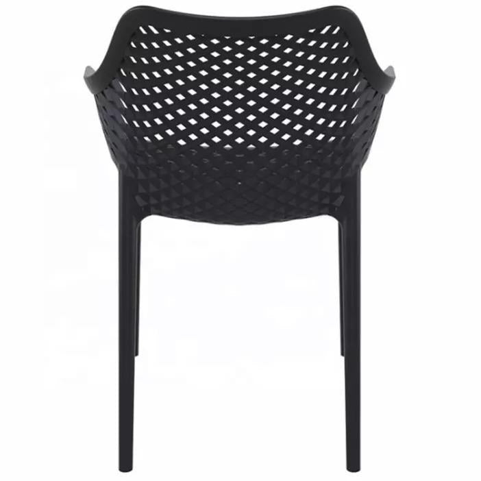 Sanotechnik - Outdoorsessel schwarz mit Armlehne (VE4)