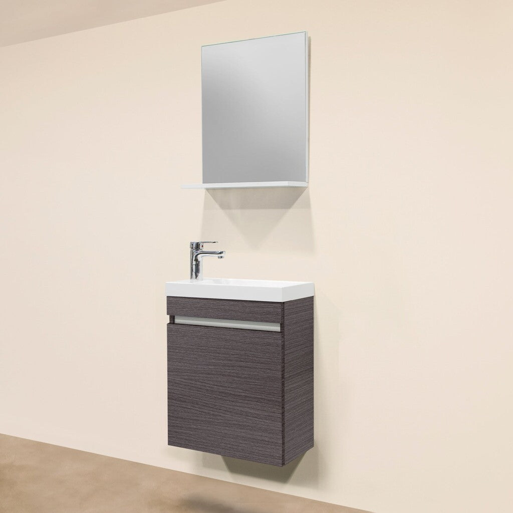 Sanotechnik - BZ-SET NORA EICHE/SILBER