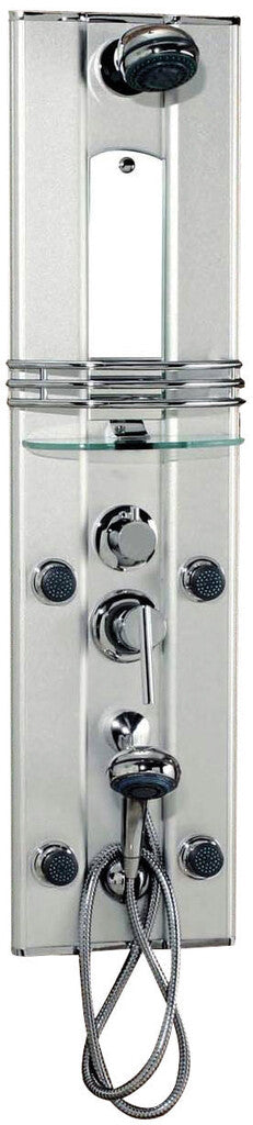 Sanotechnik - Duschmassagepaneel PALMA Alu