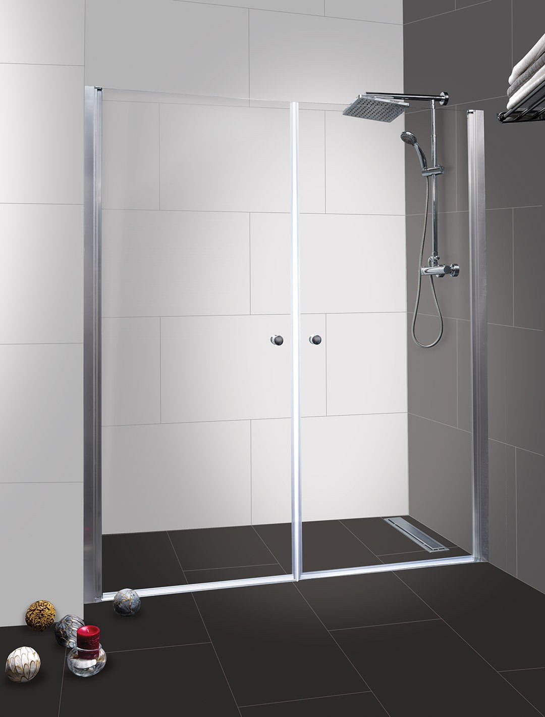 Sanotechnik - Schwenktüre f.DK95-97cmx195cm L/R