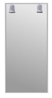 Sanotechnik - ALOE 60 KIT - Spiegel m.2 Leuchten