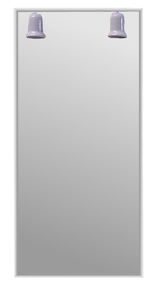 Sanotechnik - ALOE 60 KIT - Spiegel m.2 Leuchten