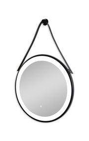 Sanotechnik - Spiegel m. indirekter Beleuchtung 60x60cm in schwarz