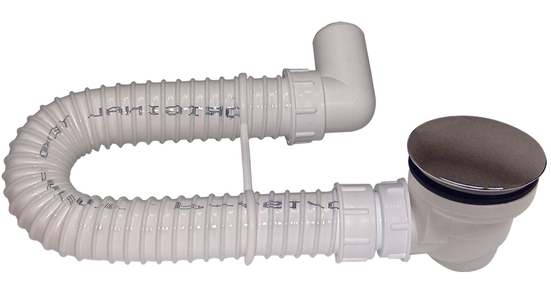 Sanotechnik - BT-Siphon LUX 90mm m.flex.Schlauch