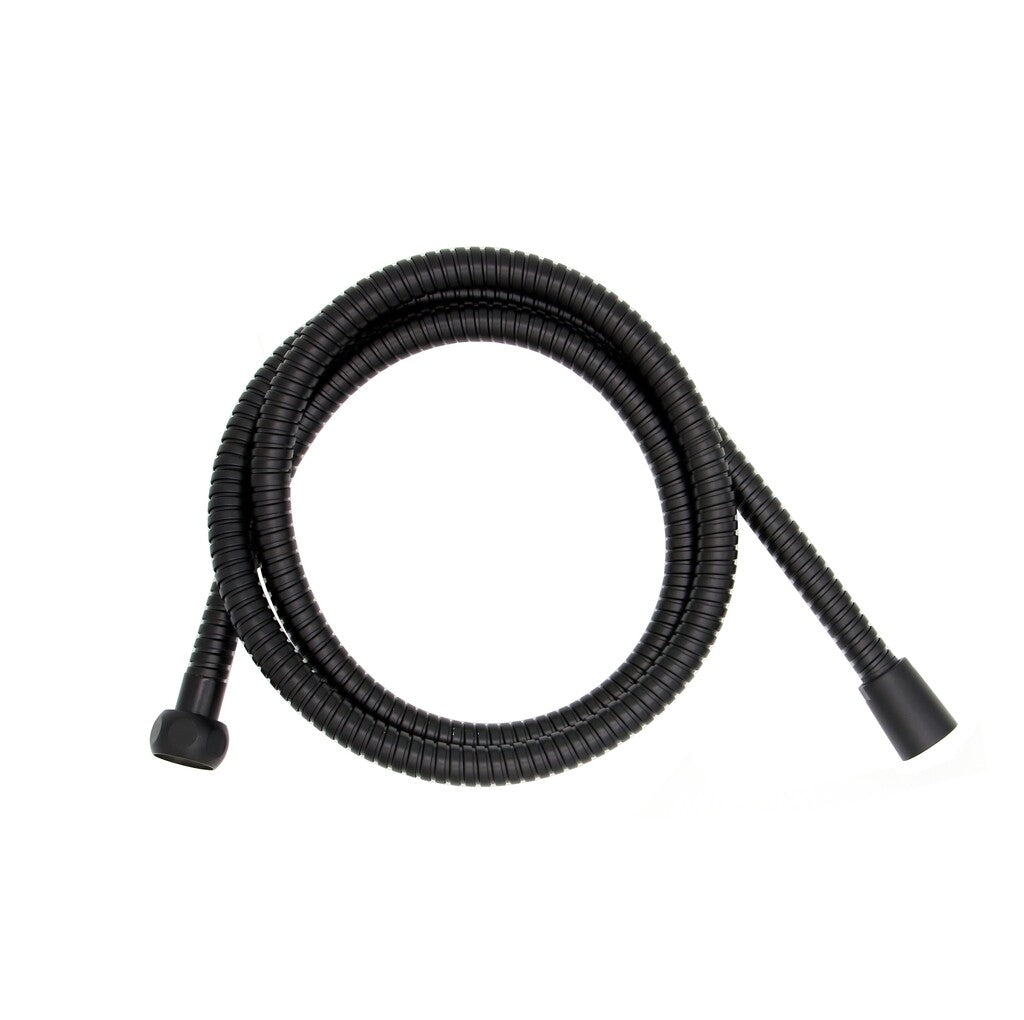 Sanotechnik - Metallbrauseschlauch schwarz matt 1/2Konus  1,5 m