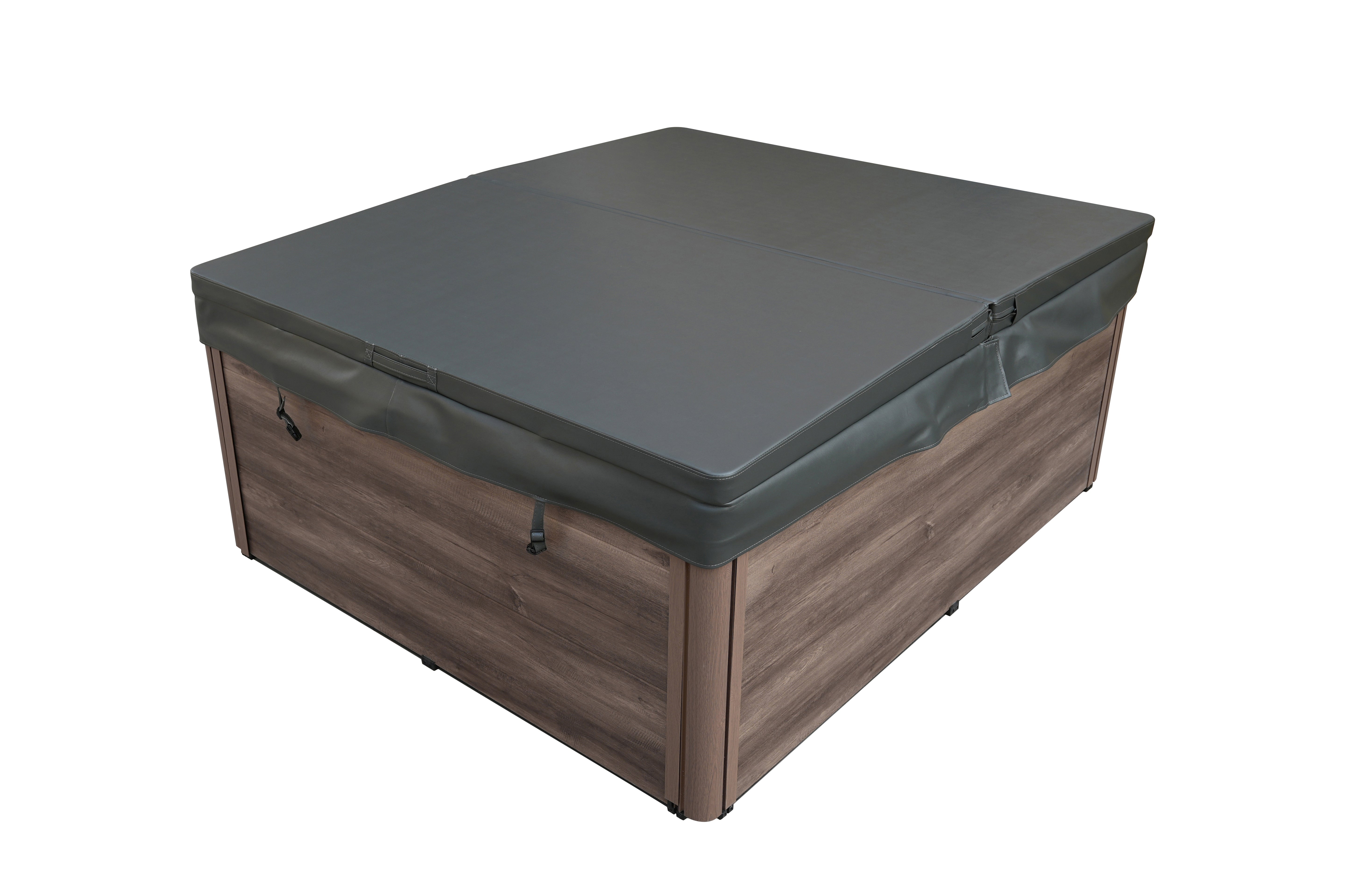 SANOTECHNIK I Outdoorwhirlpool Catania WHITE MARBLE inkl. Abdeckung