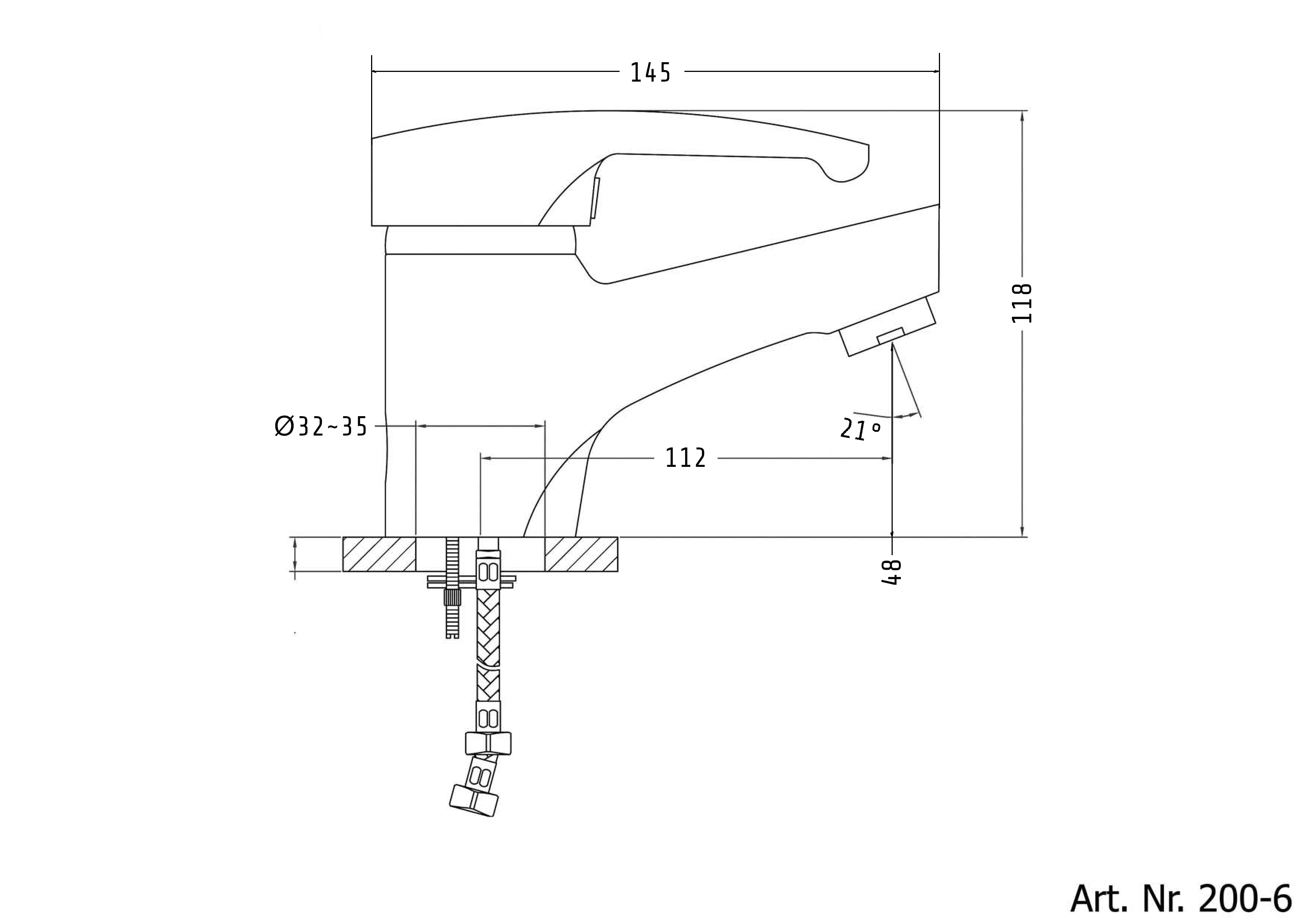 Sanotechnik SANOCOMO Waschbecken Armatur Sanotechnik