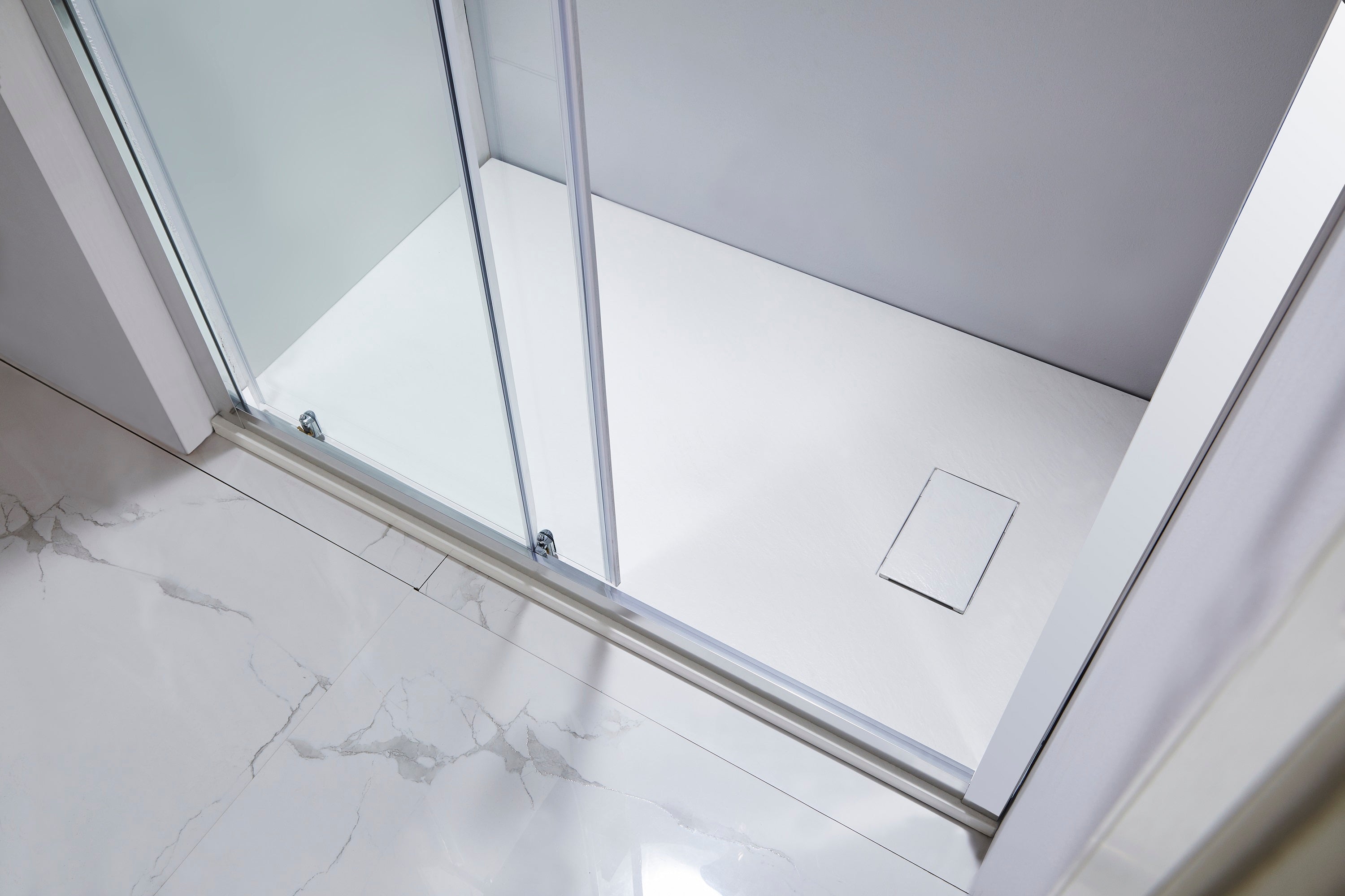 Sanotechnik SMC Brausetasse in Steinoptik  80 x 80 cm Sanotechnik