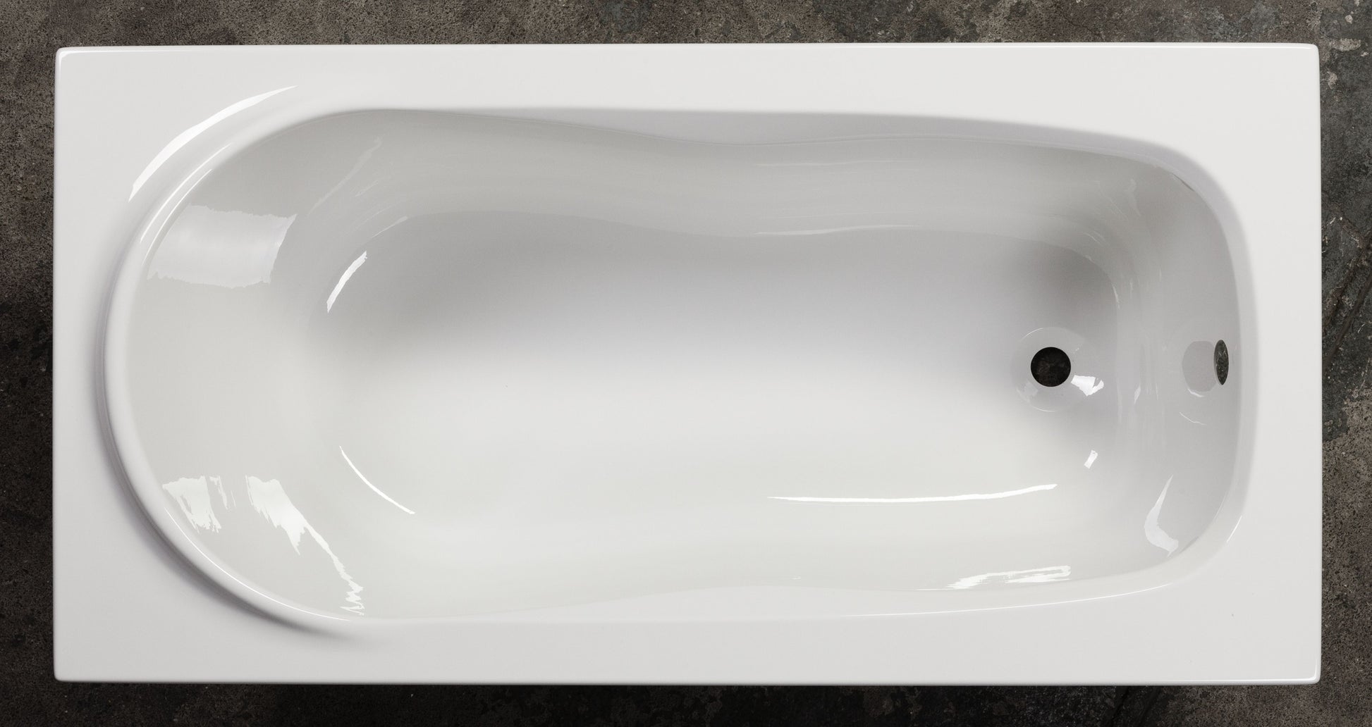 Sanotechnik ALBA Badewanne Sanotechnik, Füllmenge 115Liter, 140x70x44 cm, Körperformwanne