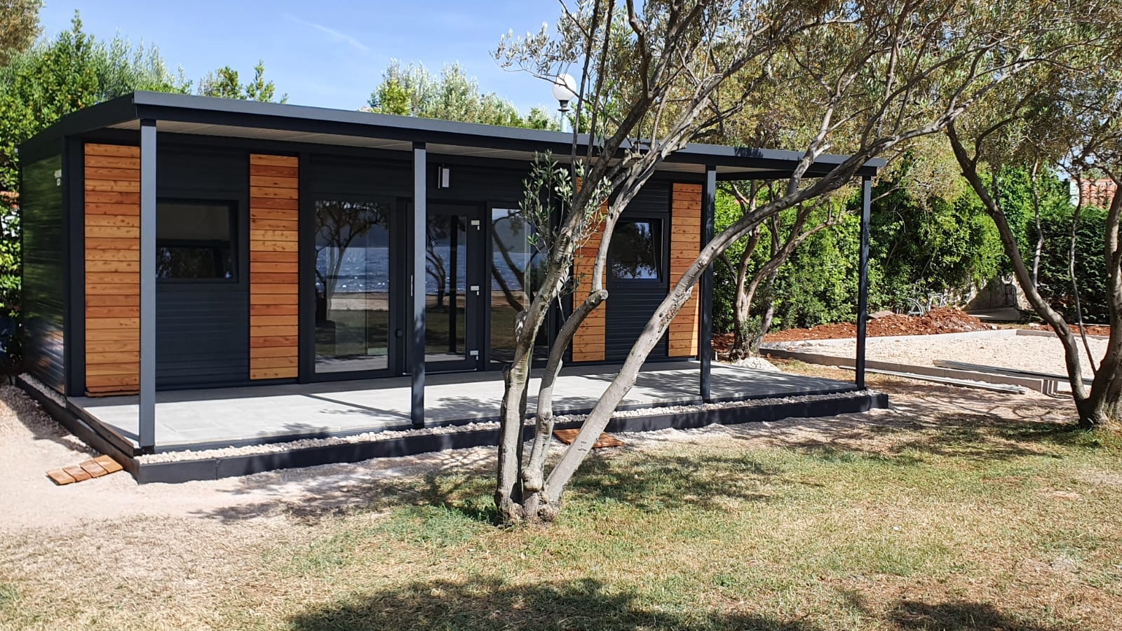 Tiny House - Typ 2 mit 2 Schlafzimmer, Badezimmer und Wohnküche Bauprofi