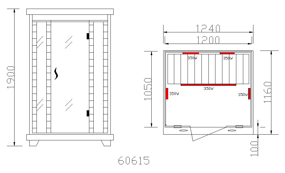 Sanotechnik Infrarotkabine CARMEN Sanotechnik
