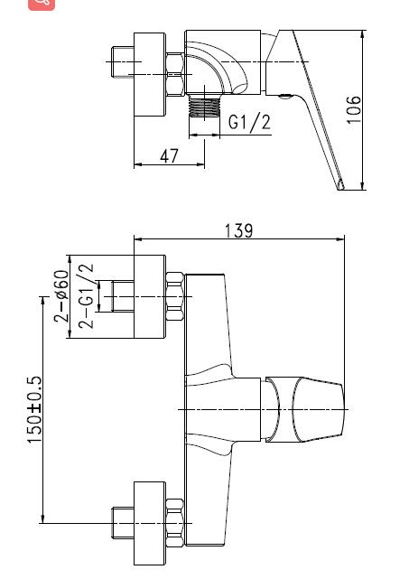 Sanotechnik SANOSOHO Brause Armatur Sanotechnik