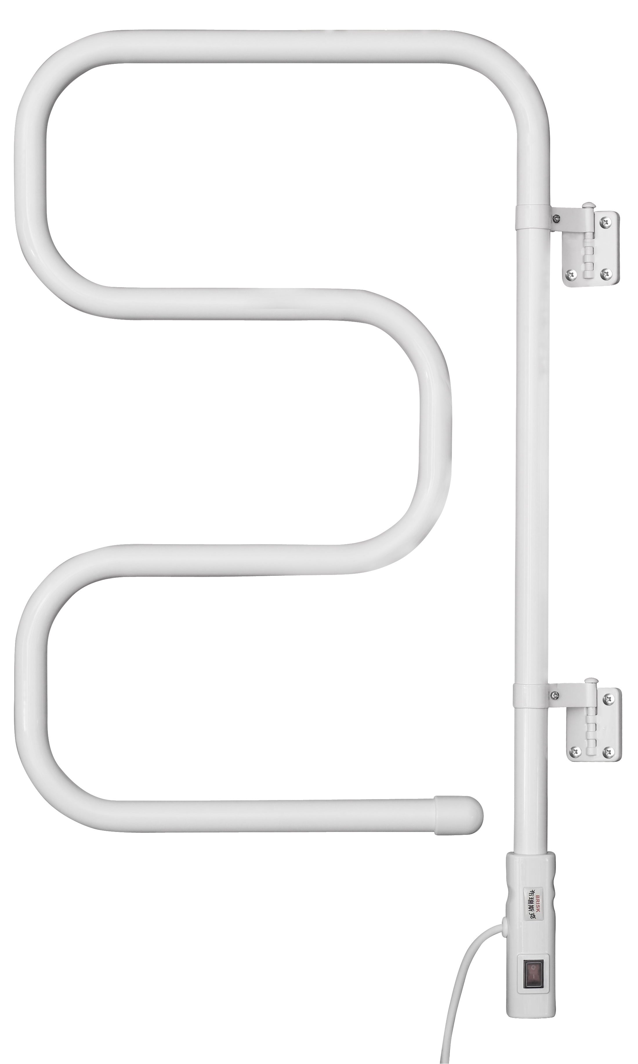 Elektrischer Handtuchwärmer Weiss 74x40 cm