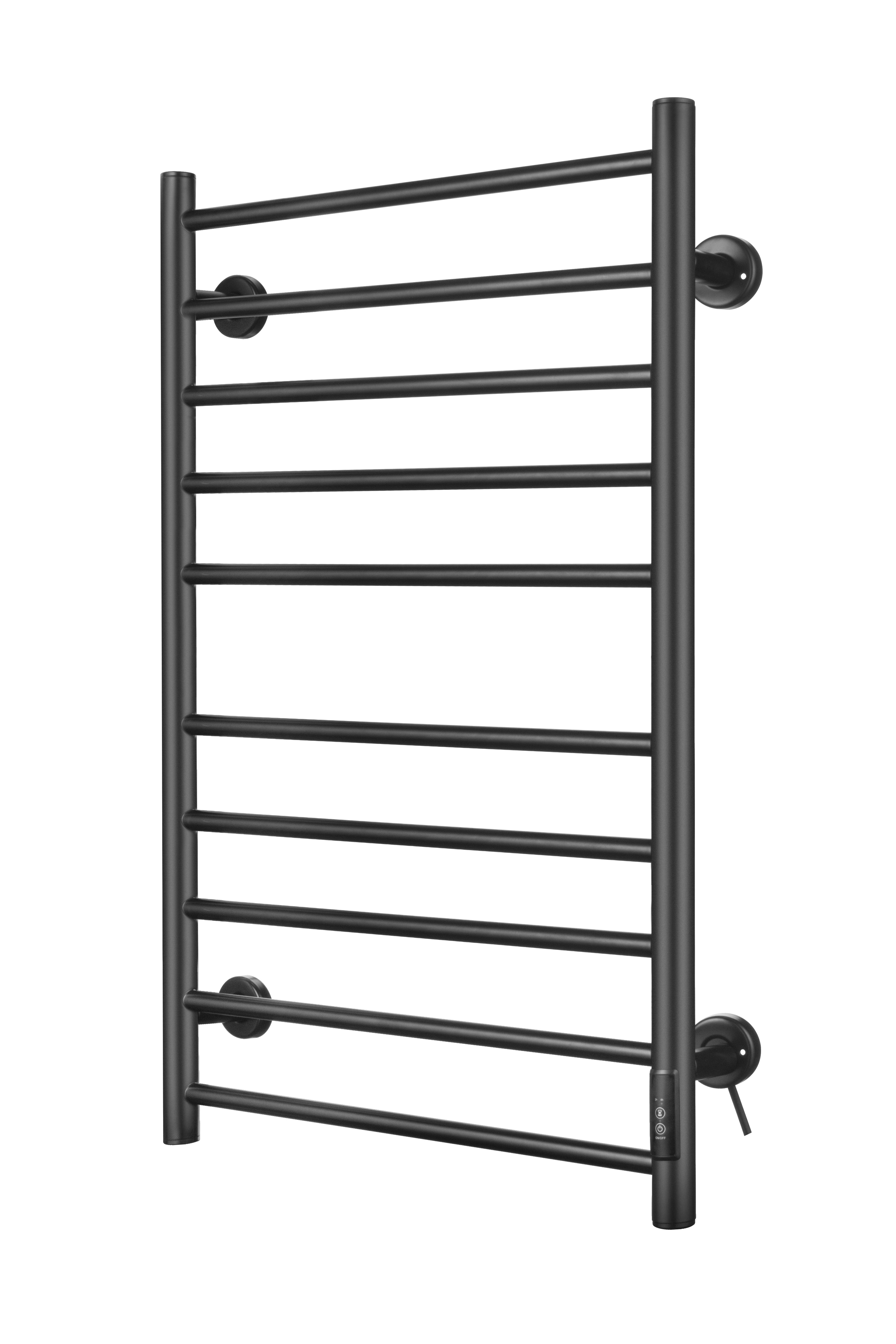 Elektrischer Handtuchwärmer Schwarz 86x53x10,5cm