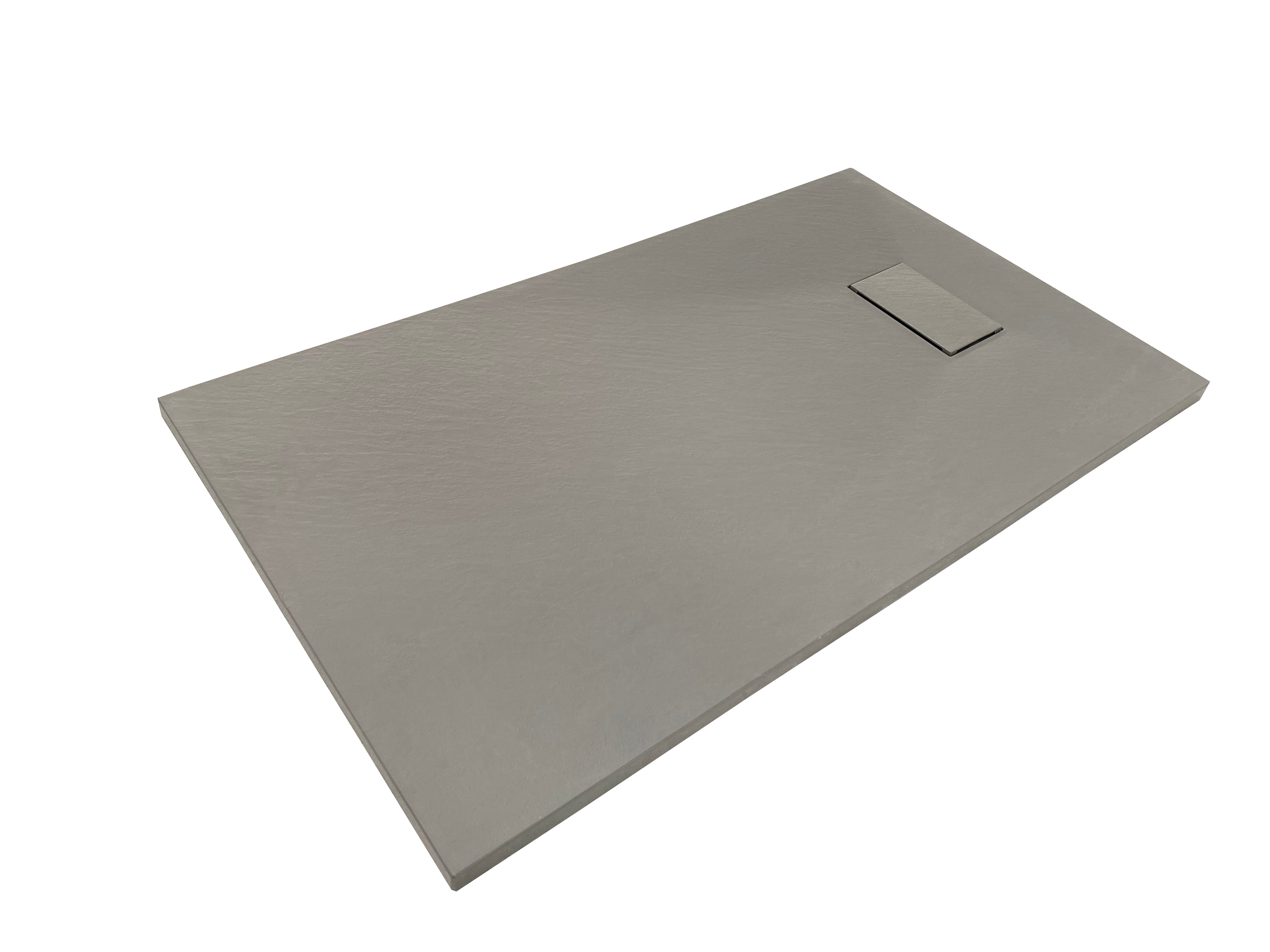 Sanotechnik SMC Brausetasse in Steinoptik  120 x 80 cm Sanotechnik