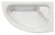 Sanotechnik LIVERPOOL Eckbadewanne Sanotechnik, Sitzfläche, Füllmenge 155L, 165x95x45,5cm