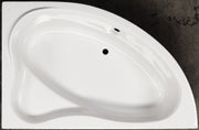 Sanotechnik RAB Eckbadewanne Sanotechnik, Füllmenge 135L, 150x98x40cm, Eckbadewanne, Rechts