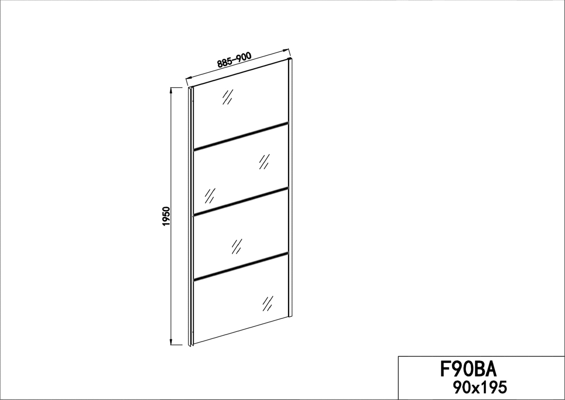 Sanotechnik ELITE BLACK Fixglas Sanotechnik