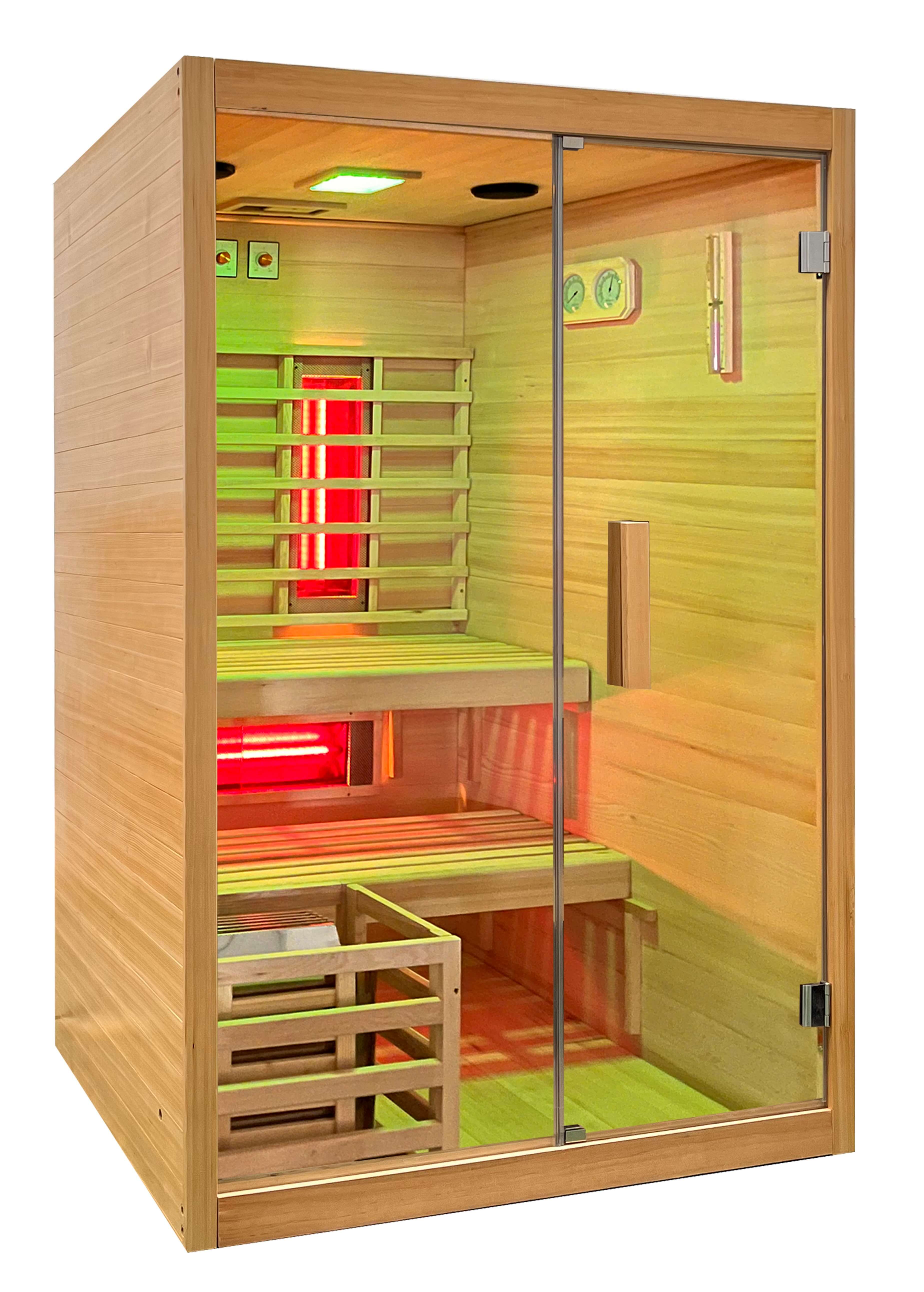 Infrarotkabine & Sauna TWINCOMBI