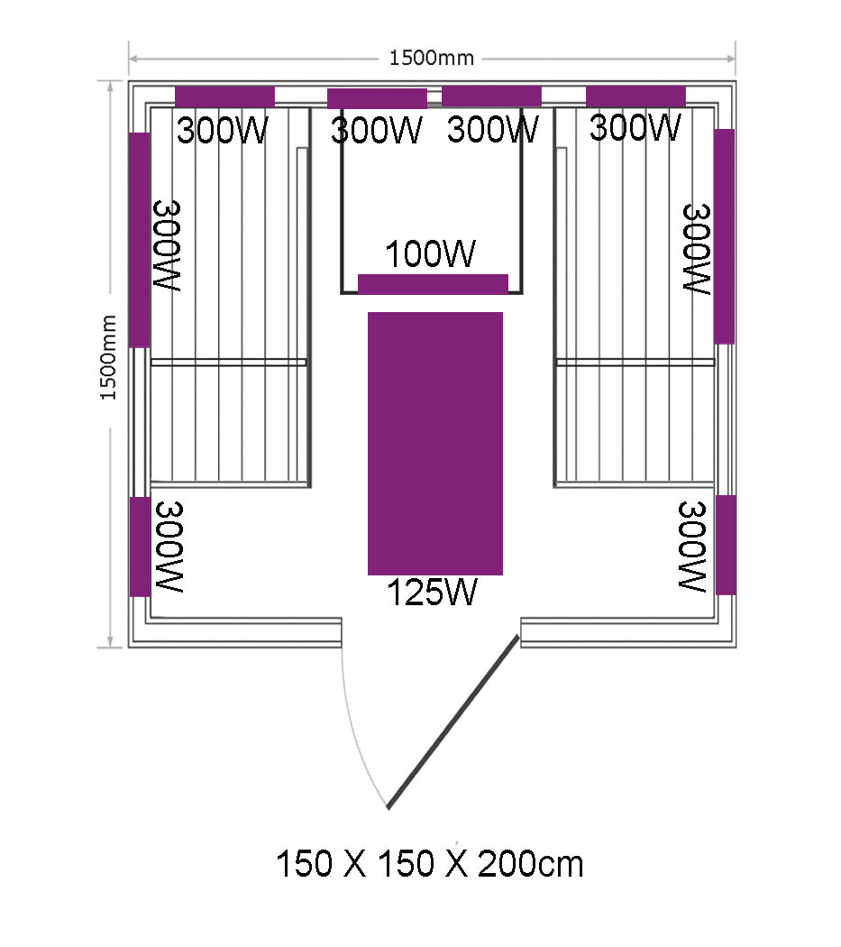 Sanotechnik Infrarotkabine OSLO Sanotechnik