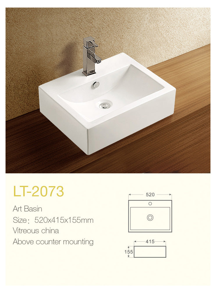 Sanotechnik Keramik Aufbauwachtisch Sanotechnik