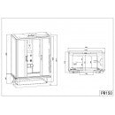 Sanotechnik NEVADA 150 Dampfduschkabine Sanotechnik