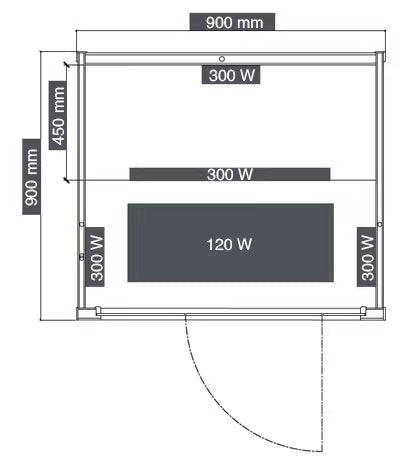 Sanotechnik Infrarotkabine MALMÖ 1 Sanotechnik