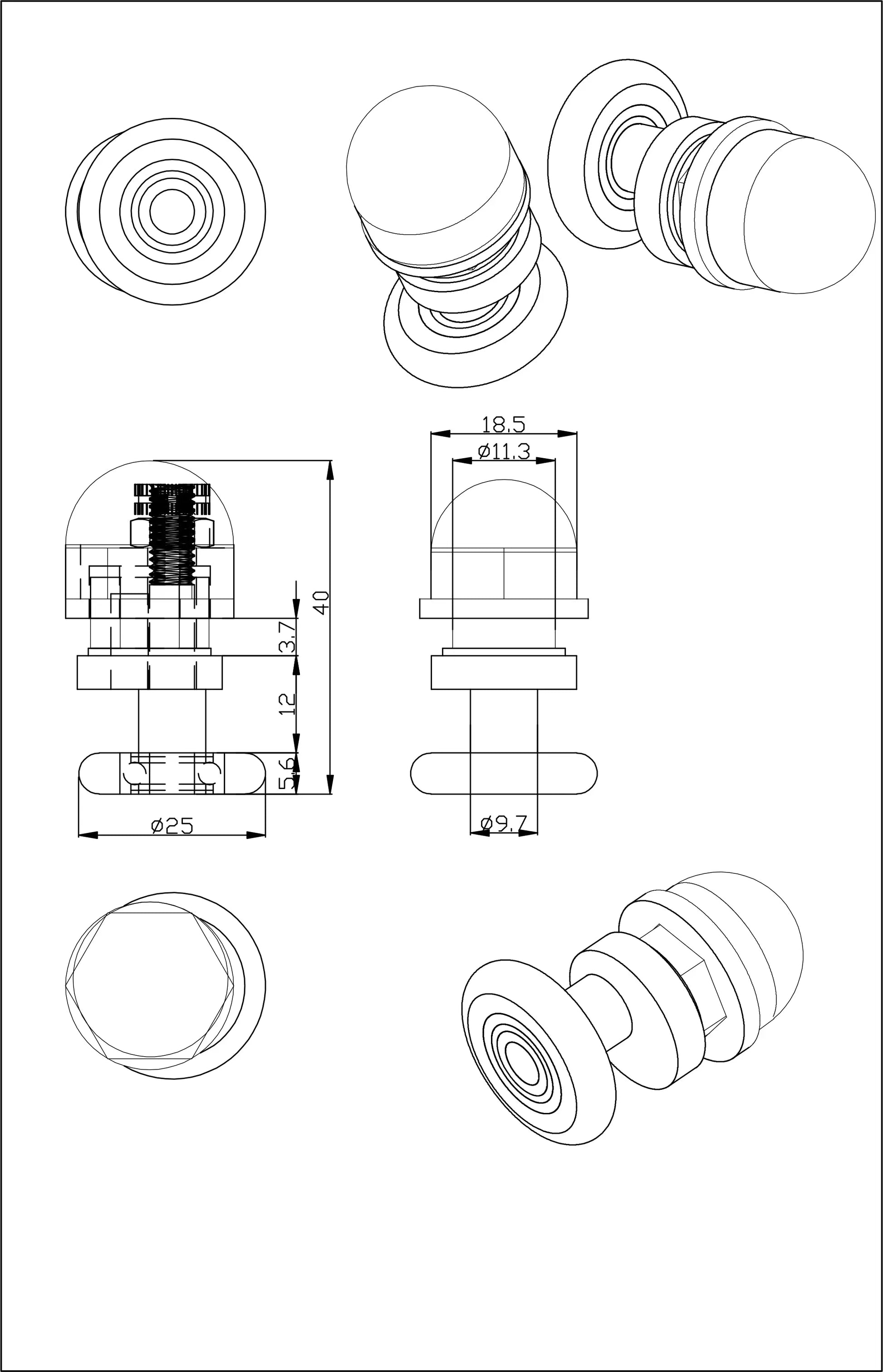 Sanotechnik Einzelrollen Sanotechnik