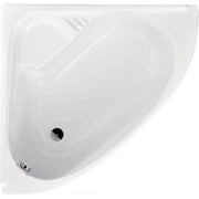 Sanotechnik FIRENZE 120 - Eckbadewanne Sanotechnik, Füllmege 140L, 120x120x43cm