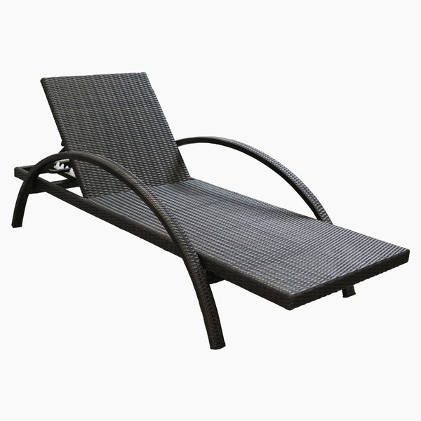 Sonnenliege mit verstellbarer Rücklehne Bauprofi