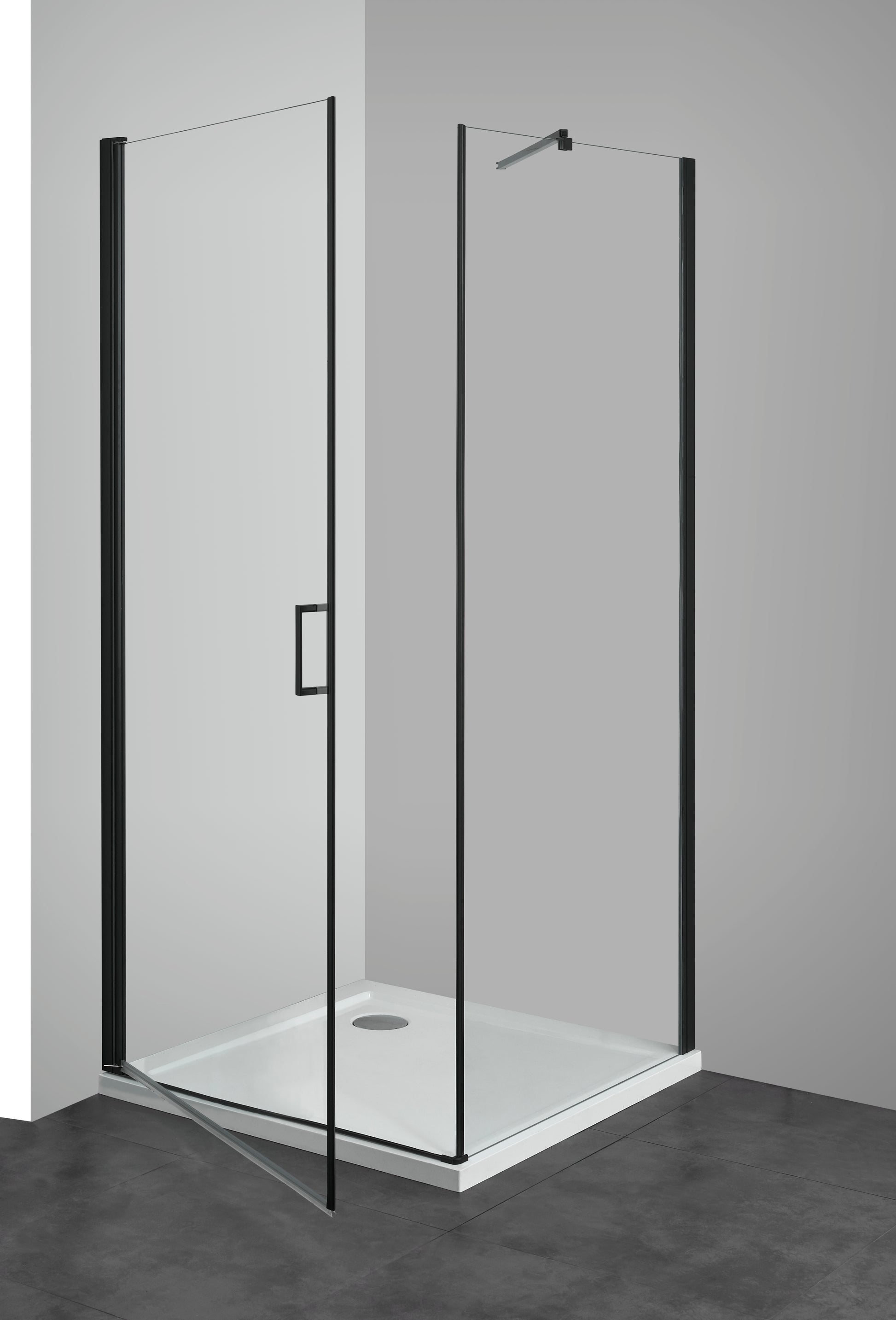 Sanotechnik ELITE BLACK Schwenktür Sanotechnik