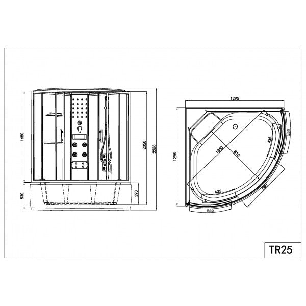 Sanotechnik Cuba Dampfduschkabine Sanotechnik