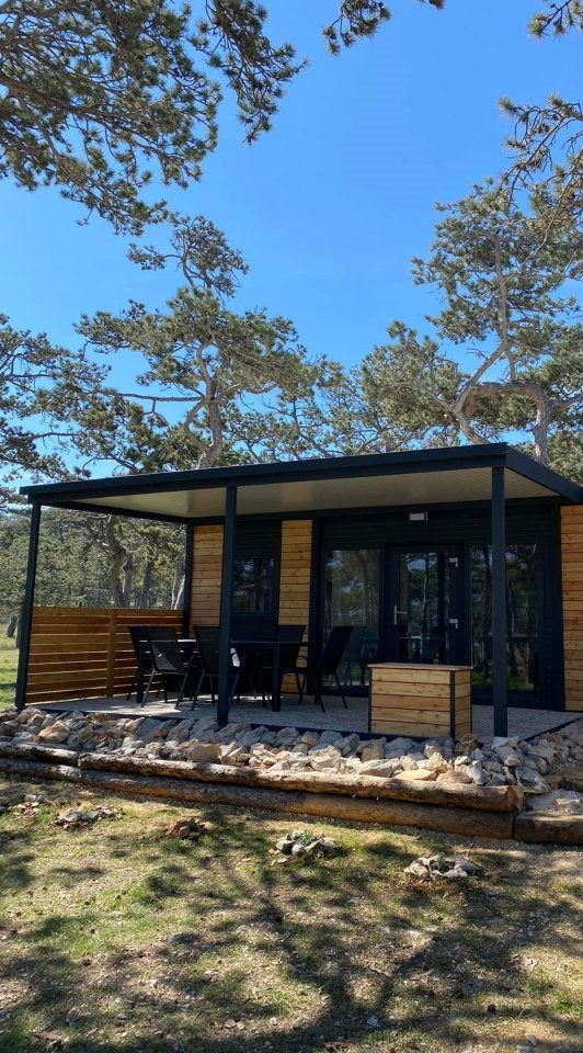 Tiny House - Typ 1 mit Schlafzimmer, Badezimmer und Wohnküche Bauprofi