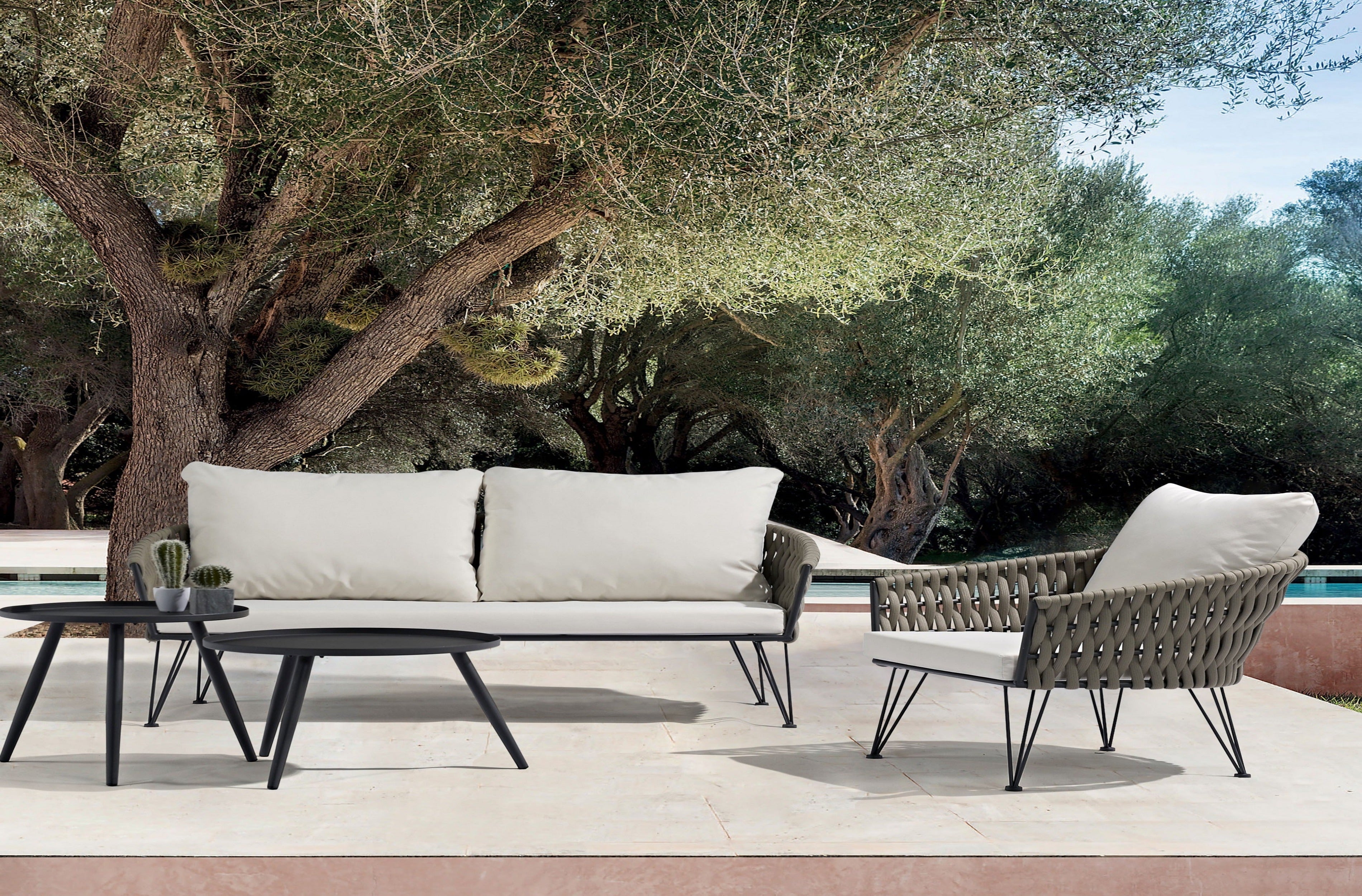 Gartenlounge Set Palma Bauprofi