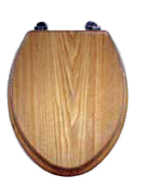 Sanotechnik WC - Sitz Holz Optik Sanotechnik