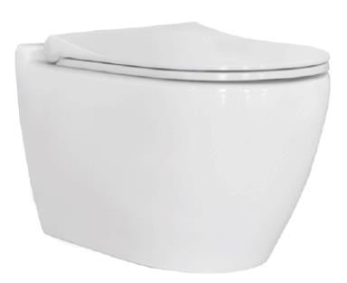 Sanotechnik UNO Spülrandloses Wand-WC inkl. WC-Sitz Sanotechnik