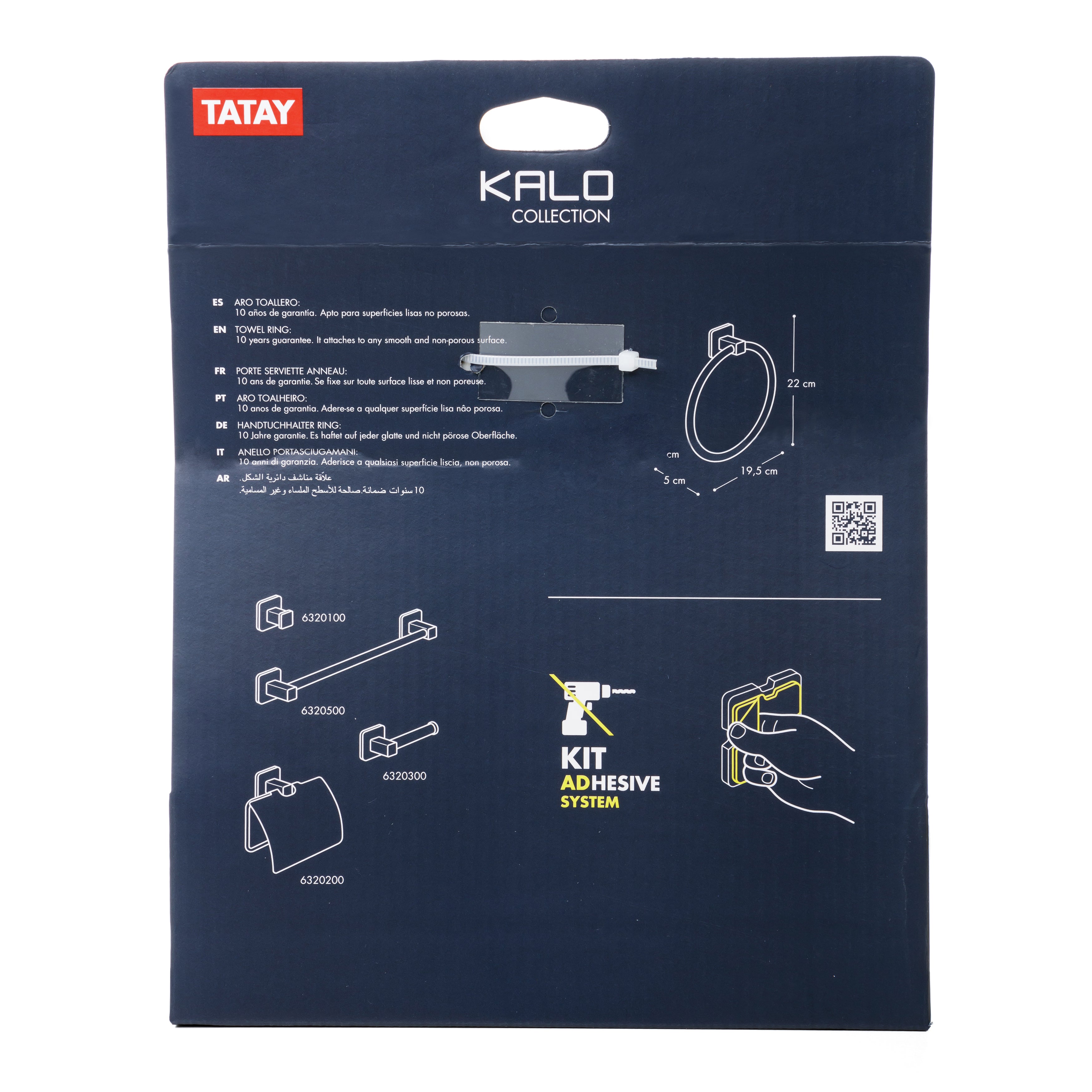 Tatay KALO Handtuchhalter Ring Tatay