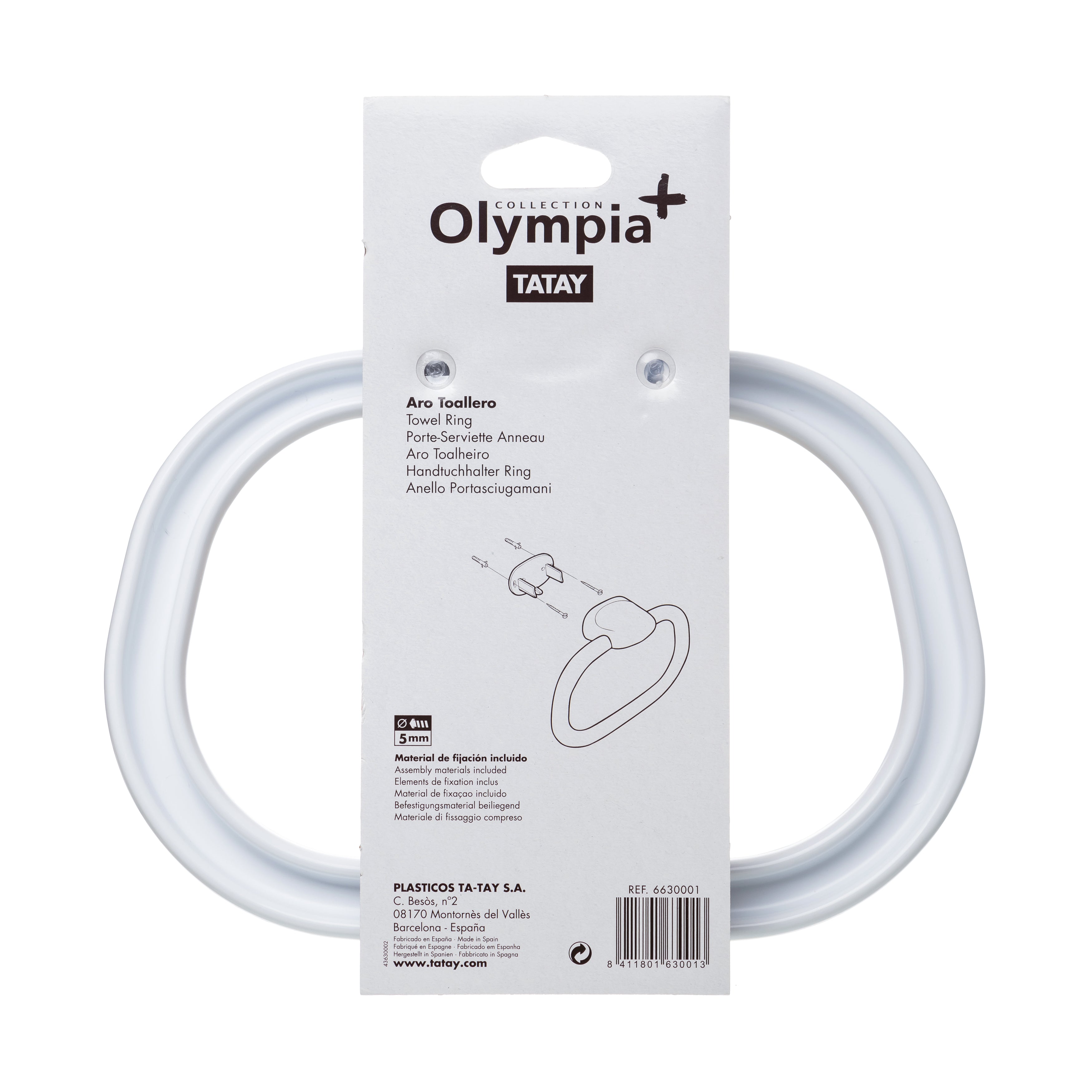 Tatay OLYMPIA Handtuchhalter Ring Tatay