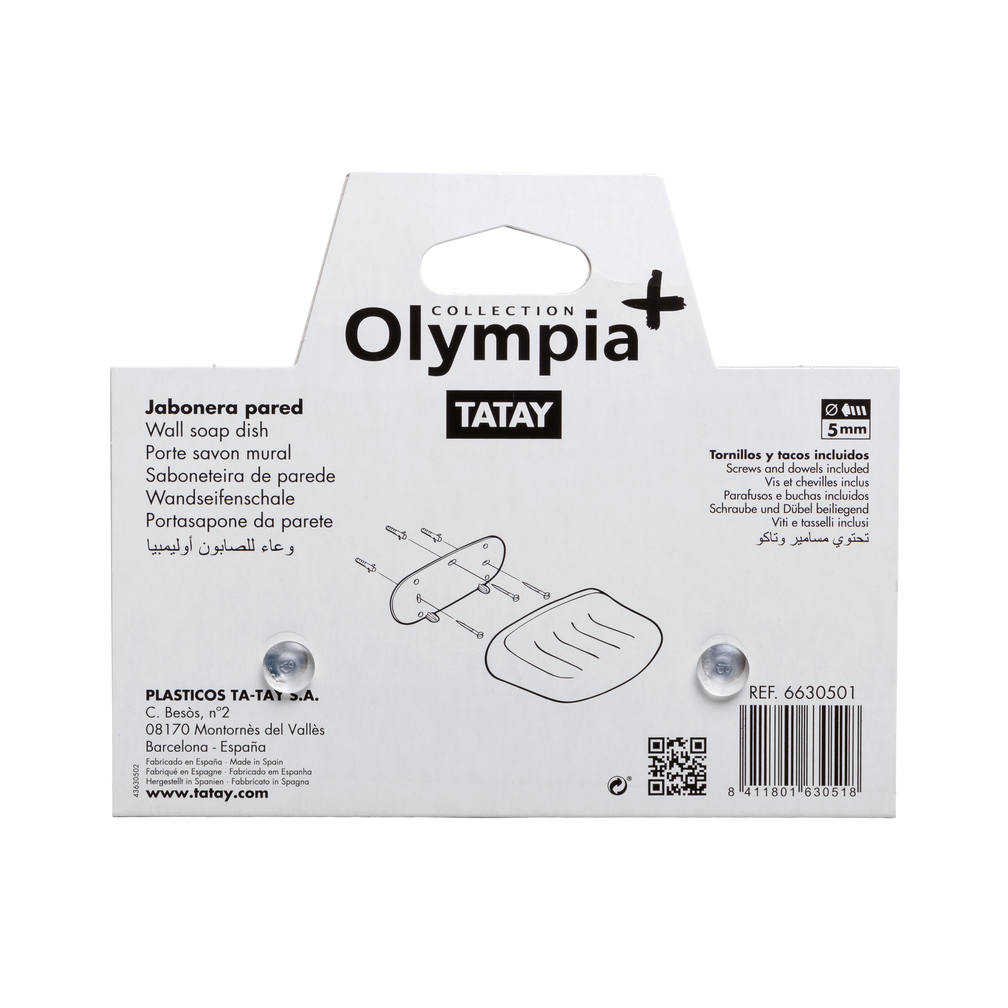 Tatay OLYMPIA Seifenschale Tatay