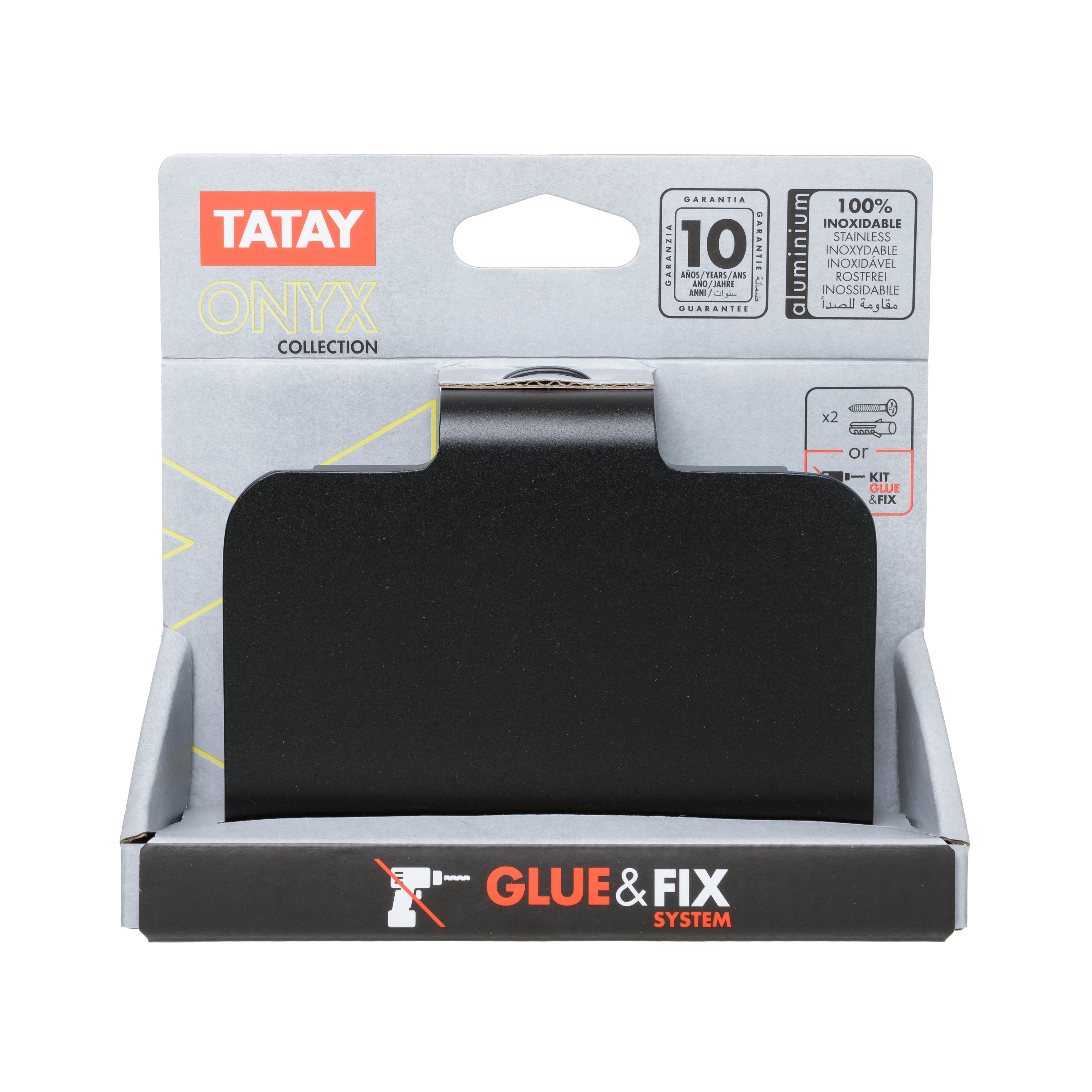 Tatay ONYX Toilettenpapierhalter Tatay