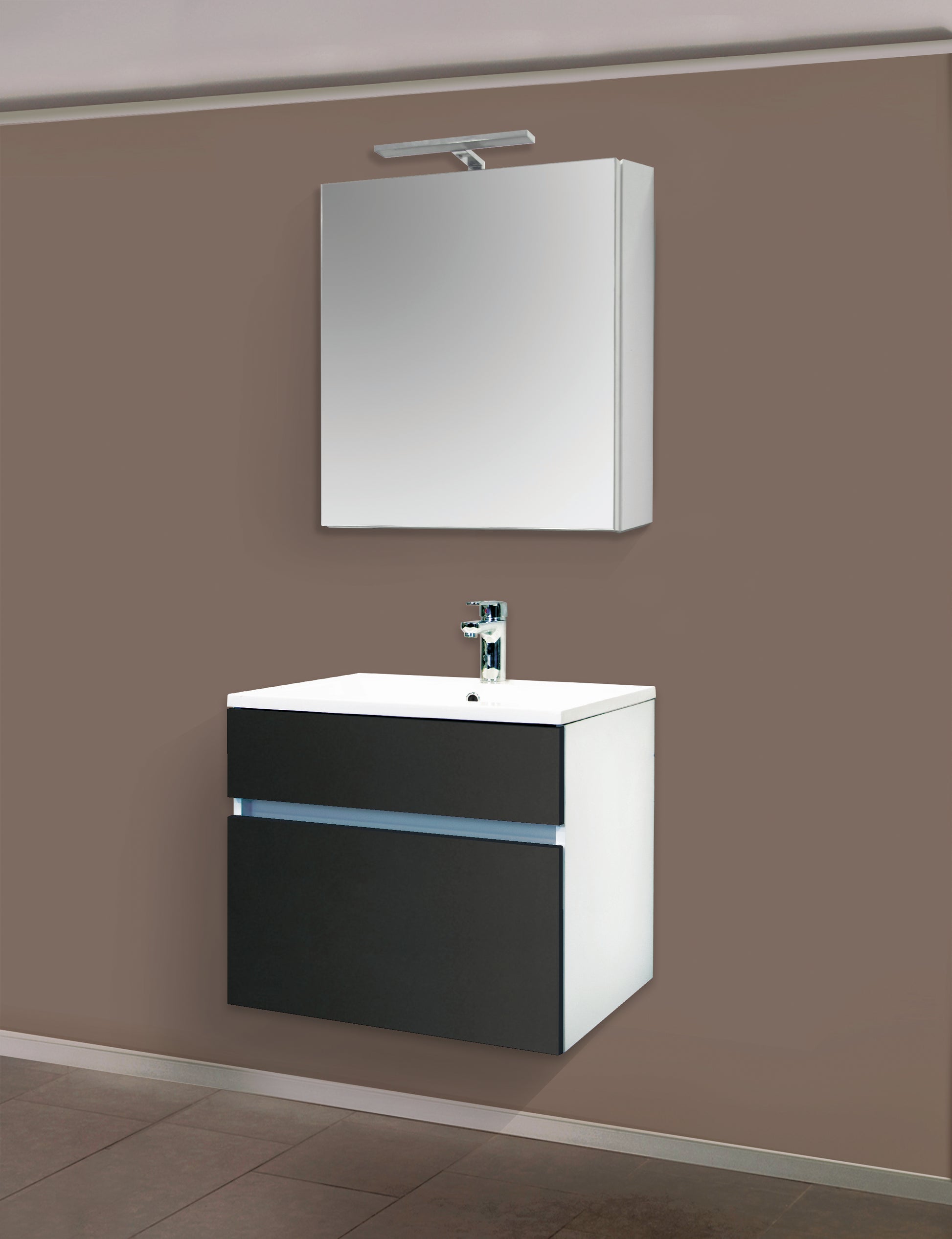 Sanotechnik STEALLA 80 - Waschbeckenunterschrank Sanotechnik