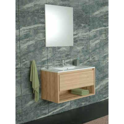 Sanotechnik EICHE NATUR - Waschbeckenunterschrank Sanotechnik