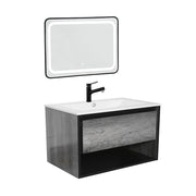 Sanotechnik SOHO Black 80 - Waschbeckenunterschrank Sanotechnik