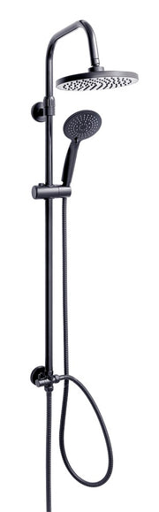 Sanotechnik Überkopfbrause Set, Mattschwarz Sanotechnik