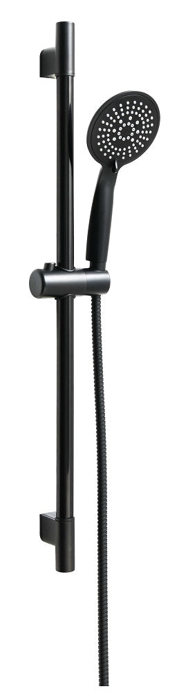 Sanotechnik Brausestangen Set in Mattschwarz Sanotechnik